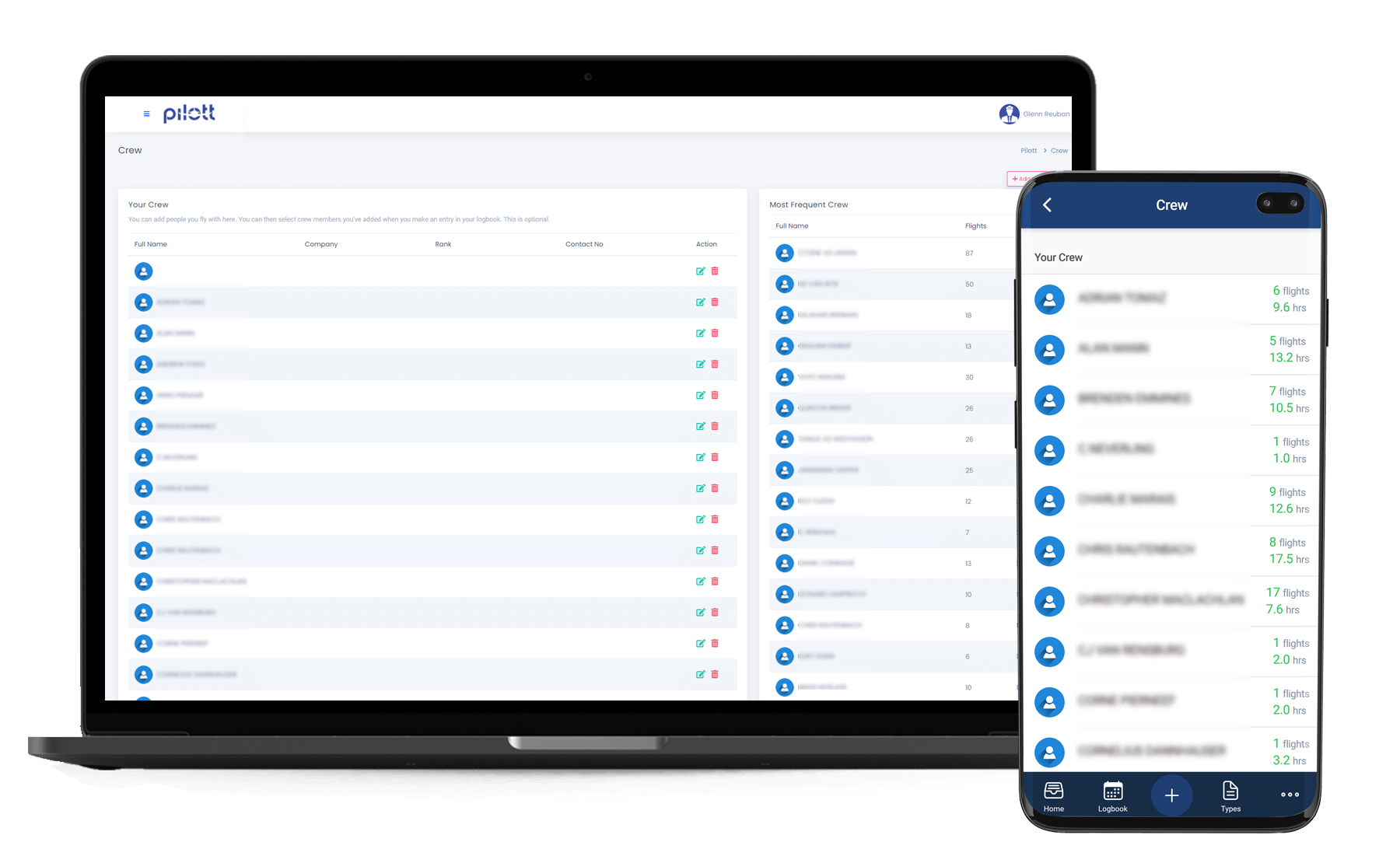 SACAA and EASA Electronic Logbook entry Pilott Aviation